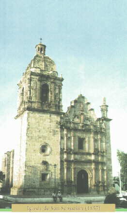 Iglesia de San Sebastián, erigida en 1855 en Concordia, Sin.