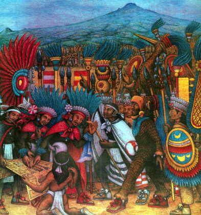 Llegada de los Teochichimecas a la Región Tlaxcalteca.